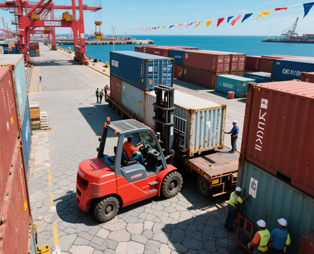 Pneumatic Forklift Tires